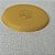 Futebol de botao amarelo com sigla CBF, 4 cm de diametro - Imagem 2