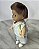 Boneco menino toddler de plastico cabeça de borracha sem marca, 10 cm - Imagem 3