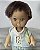 Boneco menino toddler de plastico cabeça de borracha sem marca, 10 cm - Imagem 2