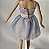Vestido azul da Barbie Fashionistas Sweety fashion Mattel 2010 - Imagem 4