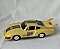 Porsche de plástico amarelo 28 com fricção ,22 cm de comprimento ,da Glasslite 1985 - Imagem 3