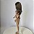 Barbie praiana morena ,cabelos castanhos ,biquíni com uma flor vermelho - Imagem 3