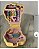 Polly pocket vintage da Bluebird anos 90, estojo rosa e outro amarelo - Imagem 9