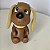 Cachorrinho de vinil vintage Rub-a-dub , Ideal toys, dec1982, 7,5 cm - Imagem 1