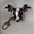 Chaveiro Bakugan dual hydranoid 5 cm de diametro - Imagem 1