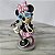 Miniatura Disney Minnie cantora Rock star de colar de pérolas 9 cm Disney Store 2014 - Imagem 1
