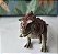 Dinossauro plástico duro articulado carnotauro filme Dinossauro Disney 2000 sem som, 24 cm - Imagem 2