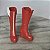 Acessório de boneca DC Superhero Girls Mulher Maravilha Botas vermelhas - Imagem 1