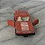 Miniatura de metal Nissan Bluebird Turbo vermelho produzida em Hong Kong anos 80/90, escala 1;64 - Imagem 2