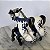 Miniatura de vinil Papo 2006, cavalo do Rei Dragão azul 9 cm de altura e 11 cm comprimento - Imagem 1