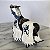 Miniatura de vinil Papo 2006, cavalo do Rei Dragão azul 9 cm de altura e 11 cm comprimento - Imagem 2