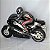 Motocicleta Kawasaki Ninja ZX-7 42 cm comprimento 30 cm sem controle remoto Green corpo 1989 - Imagem 1