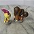 Ministura Disney Store de 4cm , Fifi pet e passarinho Cuckoo Loca da Minniei - Imagem 3