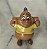 Miniatura Disney ratinho Gus mãos no ouvido 3cm, ajudante da Cinderela - Imagem 1