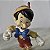Miniatura Disney Bullyland Alemanha de pinoquio 7 cm, pintado a mão - Imagem 2