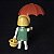 Playmobil Trol Velho Oeste, dama com guarda sol.e cestinha - Imagem 4