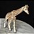 Miniatura de vinil Schleich de Girafa femea 15 cm de altura 14 cm de comprimento - Imagem 3