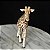 Miniatura de vinil Schleich de Girafa femea 15 cm de altura 14 cm de comprimento - Imagem 2