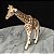 Miniatura de vinil Schleich de Girafa femea 15 cm de altura 14 cm de comprimento - Imagem 1