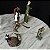 Playset Disney Zizzle,Piratas do Caribe, bonecos Jack Sparrow, Captain Sao Feng 10 cm e criatura Penrod 5 cm, base somente do Will Turner - Imagem 5
