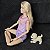 Barbie bem articulada medita comigo dia e noite Mattel 2022, incompleta, c/danos - Imagem 5
