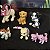 Pets da Bineca Polly Mattel, lote de 12 variados . - Imagem 4