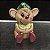 Miniatura Disney Animators ratinho Gus 3,5 cm da Cinderela8 - Imagem 1