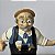 Miniatura de vinil Papo 1998 de Gepeto 9 cm ,criador de Pinoquio - Imagem 2