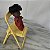 Boneca bebe negra estatica Lucky doll 7 cm anos 80 - Imagem 5