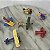 Miniatura de plástico aviões e helicópteros kinder ovo e outros srm marca, lote de 6 - Imagem 7