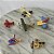 Miniatura de plástico aviões e helicópteros kinder ovo e outros srm marca, lote de 6 - Imagem 3