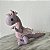 Mini pelucia dragão lilás Penelope da Barbie Rapunzel Mattel 2003, mede 14cm de altura - Imagem 1