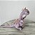 Mini pelucia dragão lilás Penelope da Barbie Rapunzel Mattel 2003, mede 14cm de altura - Imagem 3