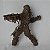 Boneco articulado no braço esquerdo de Chewbacca Star wars 22cm LFL Hasbro 2004 - Imagem 1