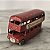 Anos 60 Miniatura metal Lesney England No.5 Onibus double decker Routemaster ,versao srm escada - Imagem 1