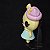 Pet 9 cm somente da Boneca Lalaloopsy Candle Slice o' cake MGA 2014 - Imagem 2