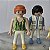 Playmobil, família de 4 inclui uma criança com mochila amarela - Imagem 3
