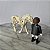 Playmobil, um cavalo branco com pintas marrom e um boneco cavaleiro - Imagem 6