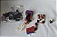 Peças avulsas dos kits Lego City 60400 Karts e pilotos (inclui 1 envelope lacrado com segundo piloto) e 10789 carro do homem aranha - Imagem 8