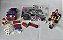 Peças avulsas dos kits Lego City 60400 Karts e pilotos (inclui 1 envelope lacrado com segundo piloto) e 10789 carro do homem aranha - Imagem 1