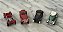 Miniatura de plastico 4 calhambeques variados colecao Kinder ovo 1995 - Imagem 1