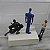Lote 13 miniaturas Tartaruga Ninja, Mestre Splinter, Shredder, krang,April e Foot soldier - Imagem 7