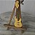 Acessório de brinquedo antigo, Guitarra amarela da Dancin' flor estrela - Imagem 1