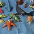 Lote 23 miniaturas criaturas aquáticas e de fundo do mar ; lagosta mede 22cm e os mini caranguejos 4 cm - Imagem 3