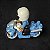 Lego duplo, policial na motocicleta azul - Imagem 3