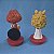 Bonecos Disney / Henson Bobble head Miss Piggy e Animal 9 cm do Muppet Showcom base promocional Cinemark 2011 - Imagem 3