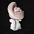 Pelucia Disney da aristogata Marie de chapéu cor de rosa 24 cm - Imagem 5