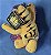 Pelúcia de gato Garfield com ventosa na lata, 20 cm - Imagem 6