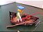 Boneco Playmobil usado Pirata Pescando+bote 30.10.10 Da Estrela - Imagem 3