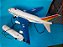 Brinquedo de plástico usado aviao boeing 747 Jumbo RC com cabo - Imagem 2
